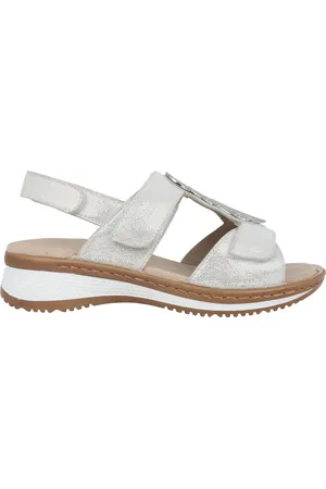 ARA Femme, Chaussures, Blanc, Taille: 38 EU Sandale blanche pour femme pour l