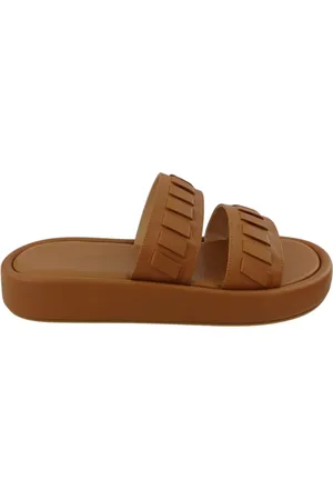 Sergio Rossi Femme, Chaussures, Brun, Taille: 38 EU Sandales Élégantes pour l