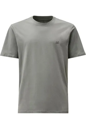 C.P. Company Homme, Tops, Gris, Taille: XL Collection de T-shirts à Manches Courtes