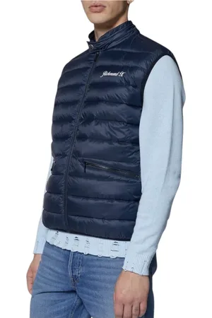 John Richmond Homme, Vestes, Bleu, Taille: L Article de mode élégant 100% NYL