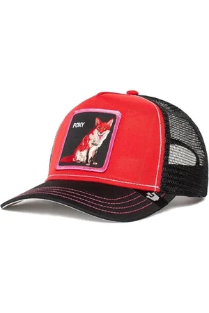 Goorin Bros. Femme, Accessoires, Rouge, Taille: ONE Size Casquette Trucker Animal Farm Noire Unisexe