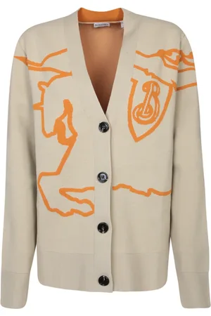 Burberry Femme, Pulls, , Taille: 40 FR Cardigan Knight Hunter