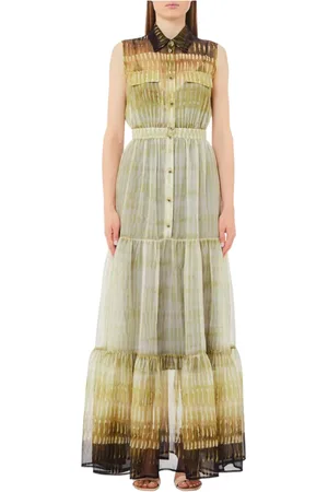 Liu Jo Femme, Robes, Multicolore, Taille: 38 FR Accessoire Mode 100%Pl Élégant