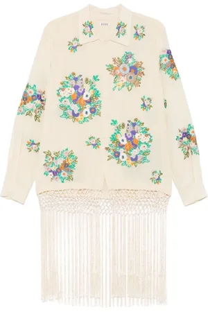 BODE Homme, Chemises, Multicolore, Taille: M Chemise Langage Floral
