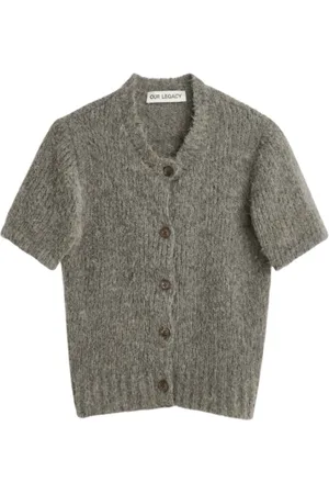 OUR LEGACY Femme, Pulls, Gris, Taille: 40 FR Critter Estate Llama Sweater