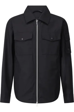 Moose Knuckles Homme, Vestes, Noir, Taille: M Veste de Transition Sportive avec Détail Logo
