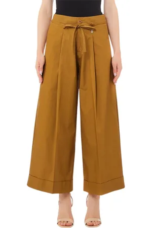 Liu Jo Femme, Pantalons, Vert, Taille: 36 FR T-shirt en coton