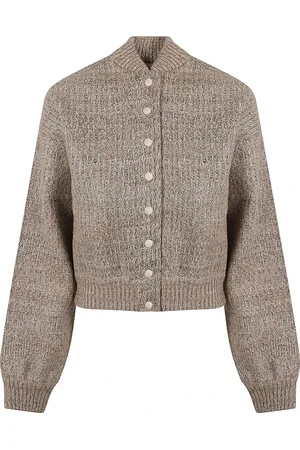 Sportmax Femme, Pulls, Brun, Taille: 40 FR Edda Cardigan