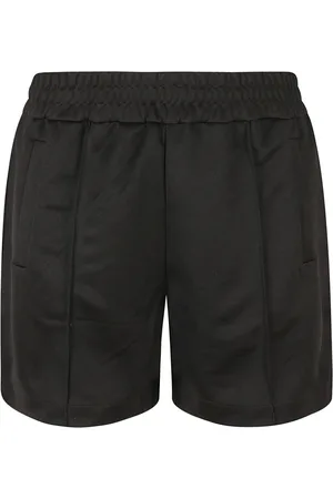 Palm Angels Homme, Shorts, Noir, Taille: XL Shorts de Piste Noir avec Logo