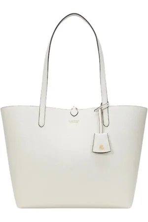 Ralph Lauren Femme, Sacs, Blanc, Taille: ONE Size 100% Polyurethane