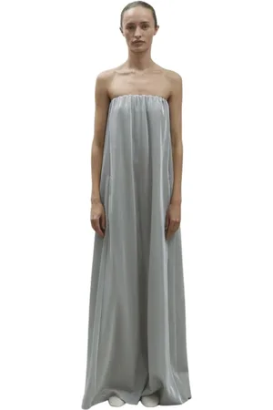 ALYSI Femme, Robes, Gris, Taille: 36 FR Collection Élégante pour Votre Garde-Robe