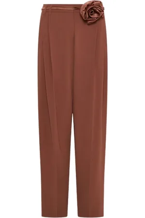 MARELLA Femme, Pantalons, Brun, Taille: 40 FR Pantalon chino en style Array