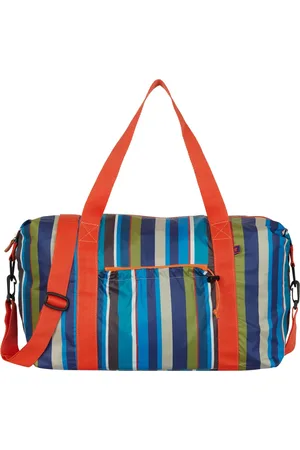 Gallo Femme, Sacs, Multicolore, Taille: ONE Size Sac de sport unisexe bleu super léger avec poche et rayures multicolores
