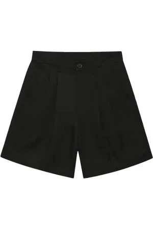 ANINE BING Femme, Shorts, Noir, Taille: 42 FR Shorts en Lin Noir