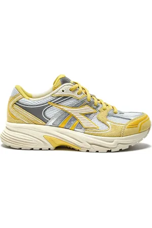 Diadora Femme, Chaussures, Multicolore, Taille: 38 1/2 EU Baskets Chunky Mythos Star Blanc Custard