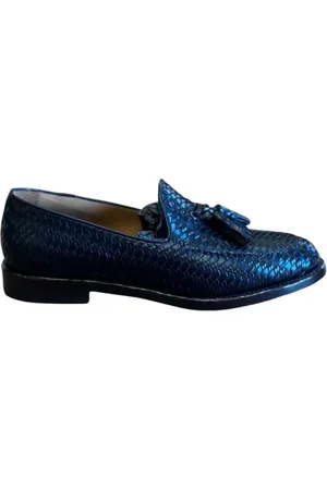 Corvari Homme, Chaussures, Bleu, Taille: 41 EU Mocassins Classiques en Cuir