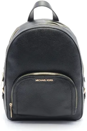 Michael Kors Femme, Pre-owned, Noir, Taille: ONE Size Pre-owned Cuir sacs-dos