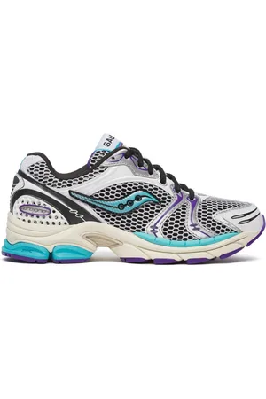 Saucony Femme, Chaussures, Multicolore, Taille: 41 EU Baskets Style Rétro Progrid Triumph 4