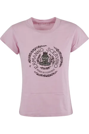 ERMANNO SCERVINO Femme, Tops, Rose, Taille: 38 FR T-shirt