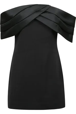 ANINE BING Femme, Robes, Noir, Taille: 40 FR Robe Courte Sans Manches avec Fermeture Éclair Cachée