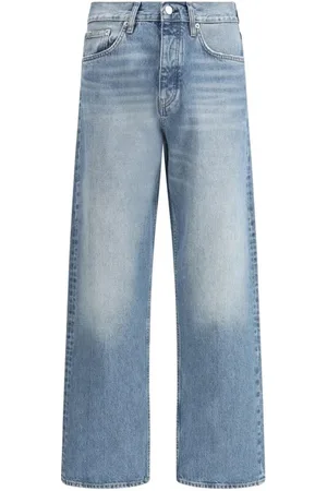 Sunflower Homme, Jeans, Bleu, Taille: W33 Jeans en coton à jambe large moderne