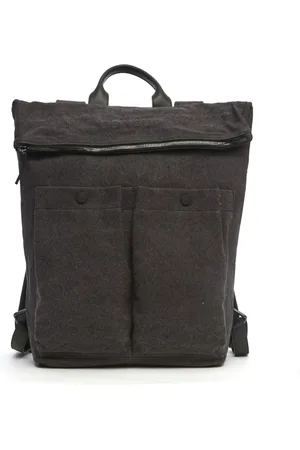 Dondup Homme, Sacs, Noir, Taille: ONE Size Sac à dos noir élégant