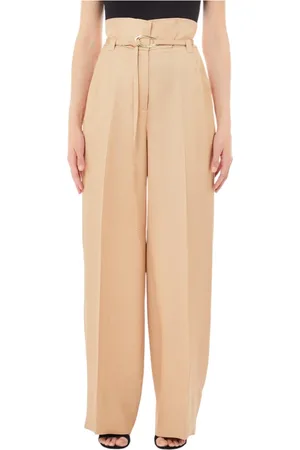 Liu Jo Femme, Pantalons, , Taille: 40 FR Style de Mode en Mélange Lin