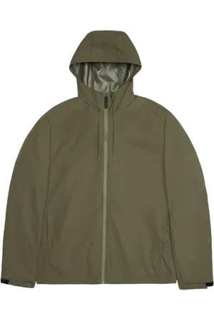 Rains Homme, Vestes, Vert, Taille: M Doudoune et Parka en Polyester