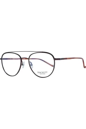 Hackett Homme, Accessoires, Brun, Taille: ONE Size Lunettes Optiques Style Aviateur Marron