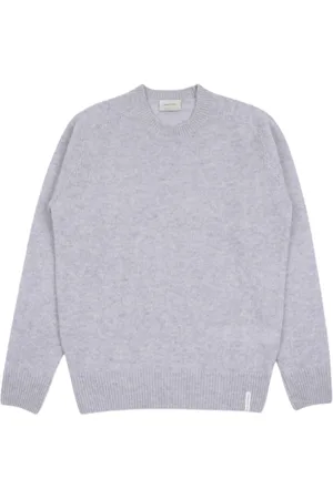 BROOKSFIELD Homme, Pulls, Gris, Taille: M Pull à col rond côtelé