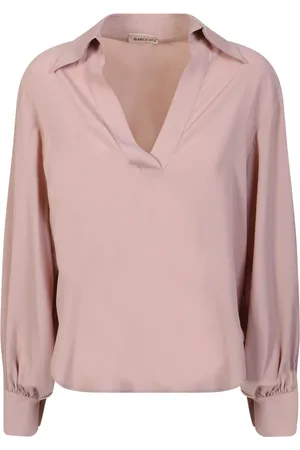 BLANCA Femme, Blouses et Chemises, Rose, Taille: 38 FR Chemisier en Soie Rose