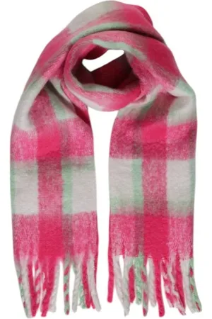 ONLY Femme, Accessoires, Multicolore, Taille: ONE Size Écharpe en Polyester Multicolore Collection Automne/Hiver