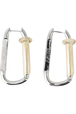 ARIES Homme, Accessoires, Gris, Taille: ONE Size Boucles d
