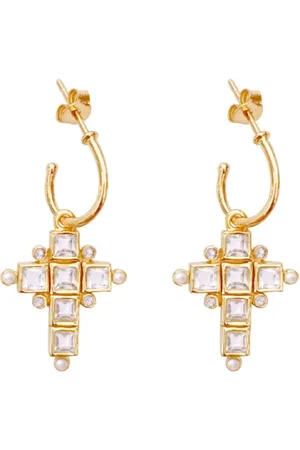 Dorothée Sausset Femme, Accessoires, Jaune, Taille: ONE Size Boucles d