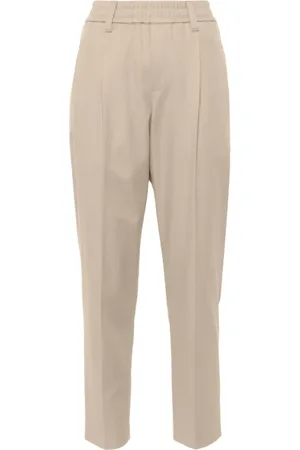 Brunello Cucinelli Femme, Pantalons, , Taille: 38 FR Pantalon à Pinces