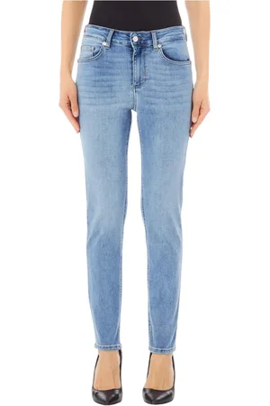 Liu Jo Femme, Jeans, Bleu, Taille: W26 Leggings Mode en Mélange Coton Extensible