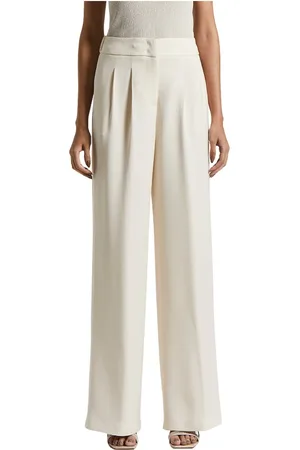 PESERICO SIGN Femme, Pantalons, , Taille: 34 FR Pantalon palazzo en cady de viscose