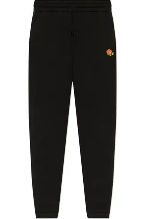 Kenzo Femme, Pantalons, Noir, Taille: 36 FR sweatpants avec écusson logo
