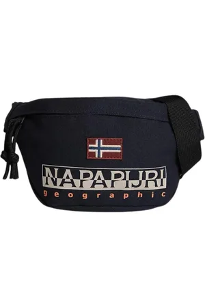 Napapijri Femme, Sacs, Bleu, Taille: ONE Size Sac à Dos Bleu en Coton Hering Petit
