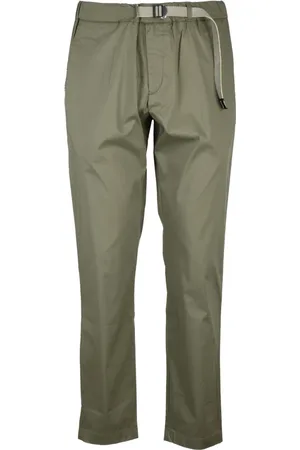 White Sand Homme, Pantalons, Vert, Taille: S Pantalon élégant en mélange de coton
