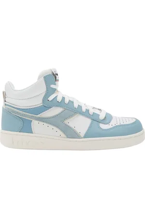 Diadora Femme, Chaussures, Bleu, Taille: 38 EU Chaussures de Basket Vintage Bleues