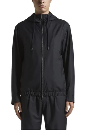 PESERICO SIGN Homme, Vestes, Bleu, Taille: S Veste technique en gabardine Loro Piana