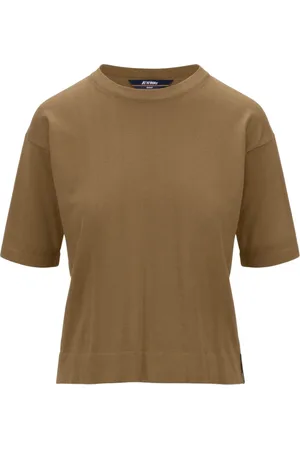 K-Way Femme, Pulls, Brun, Taille: 36 FR Veste Élégante et Imperméable pour Femmes