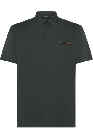 RRD Homme, Tops, Vert, Taille: XL Polo à Poche Style Oxford