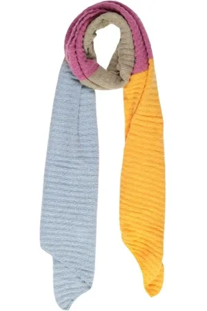 Pieces® Femme, Accessoires, Multicolore, Taille: ONE Size Écharpe Jaune en Polyester