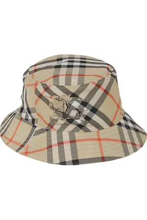 Burberry Femme, Accessoires, , Taille: M Bob Chapeau à Carreaux