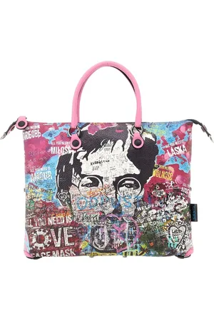 Gabs Femme, Sacs, Multicolore, Taille: ONE Size Sac en Cuir Thème Voyage Convertible