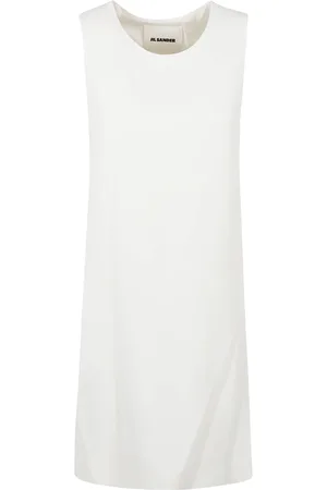 Jil Sander Femme, Robes, Blanc, Taille: 36 FR Collection de robes élégantes
