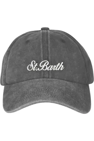 MC2 SAINT BARTH Unisex, Accessoires, Noir, Taille: ONE Size Casquette Noire Davis N