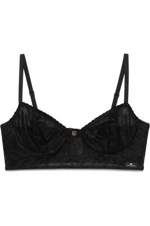 Elisabetta Franchi Femme, Sous-vêtements, Noir, Taille: 36 FR Top de sous-vêtements noir pour femmes